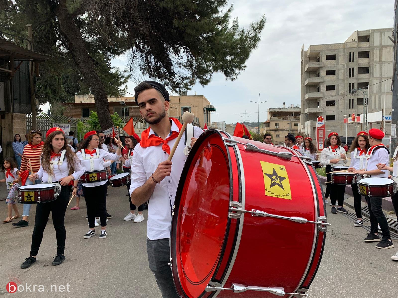 الناصرة: انطلاق مسيرة الأولّ من ايّار من شارع توفيق زيّاد-50