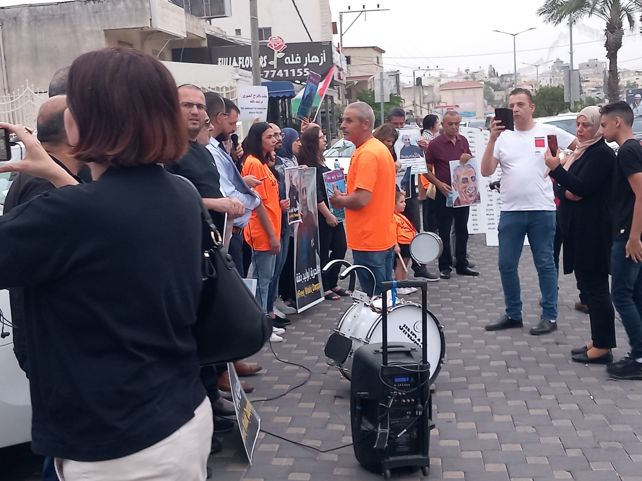 مسيرتان في رام الله وباقة الغربية دعماً للأسير وليد دقة-12