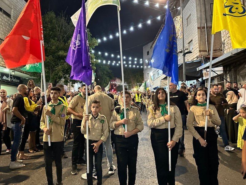 الناصرة تستقبل العيد بمسيرة خاصة-18