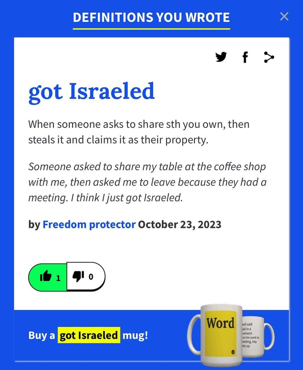 مصطلح جديد مشتق من "إسرائيل" يثير ضجة على الإنترنت-0