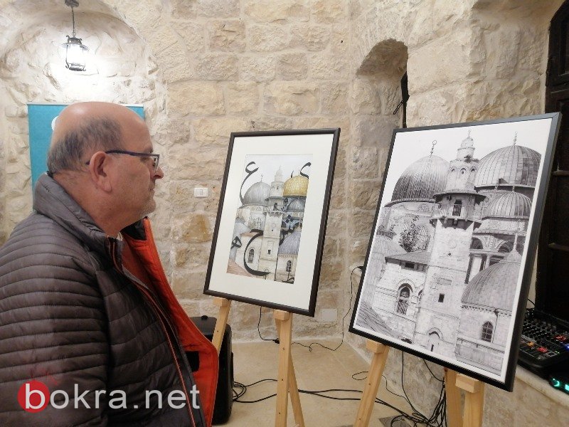 بحضور السفير التركي.. افتتاح معرض "لوحات القدس التراثية"-0