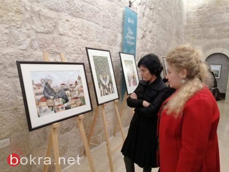 بحضور السفير التركي.. افتتاح معرض "لوحات القدس التراثية"-3