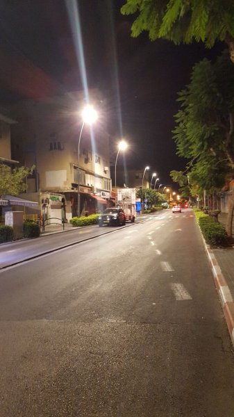 إضاءة شارع هرتسل في حيفا-0