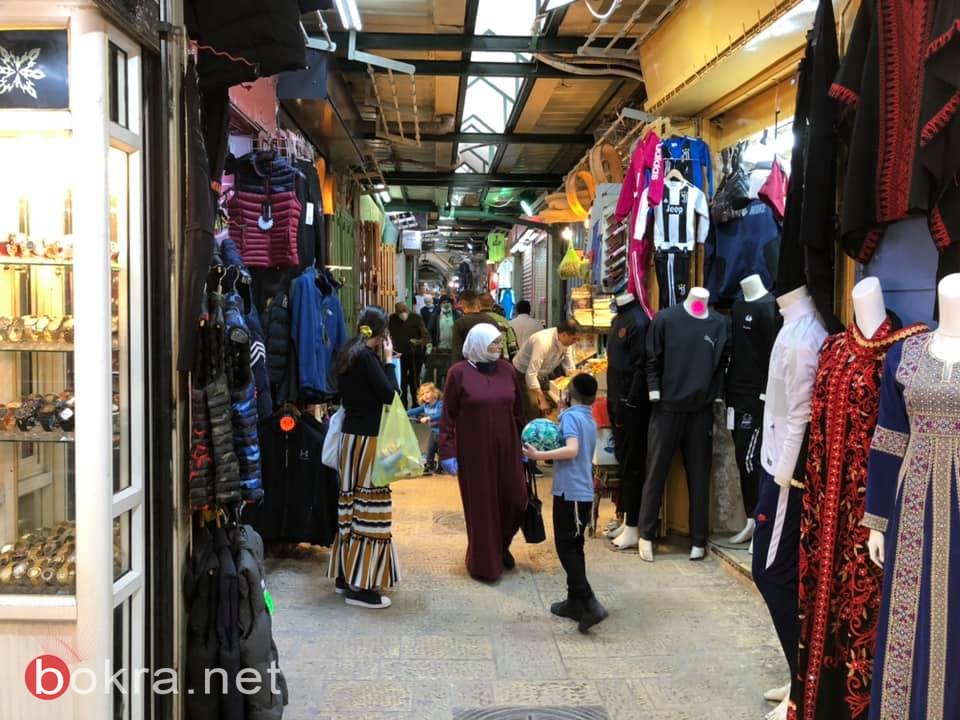 عودة الحياة جزئيا الى شوارع القدس ضمن إجراءات وقائية-4