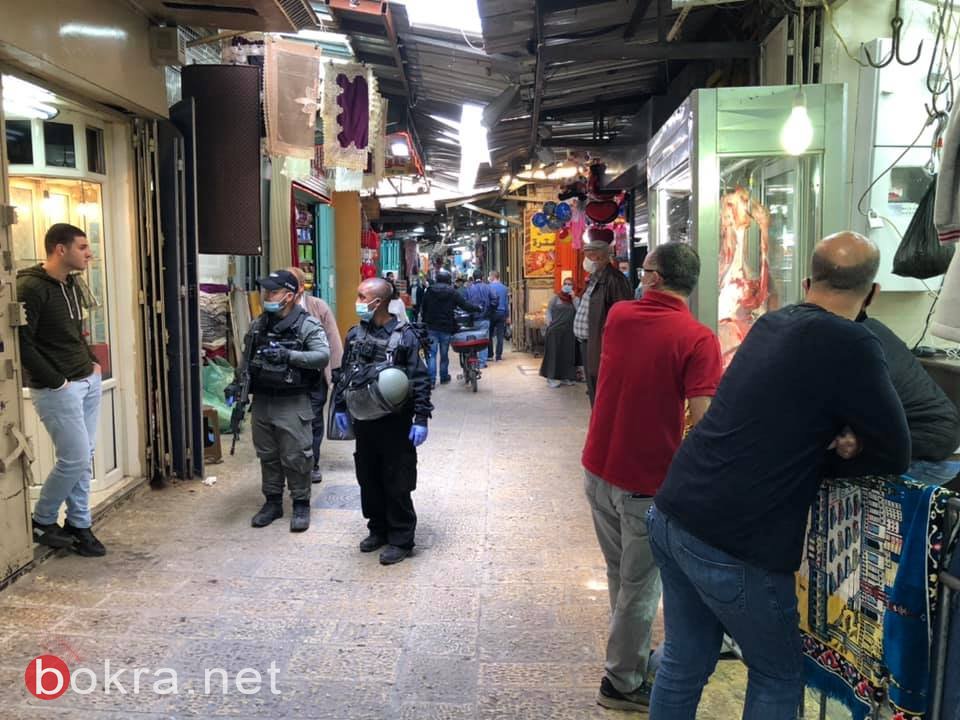  عودة الحياة جزئيا الى شوارع القدس ضمن إجراءات وقائية-5
