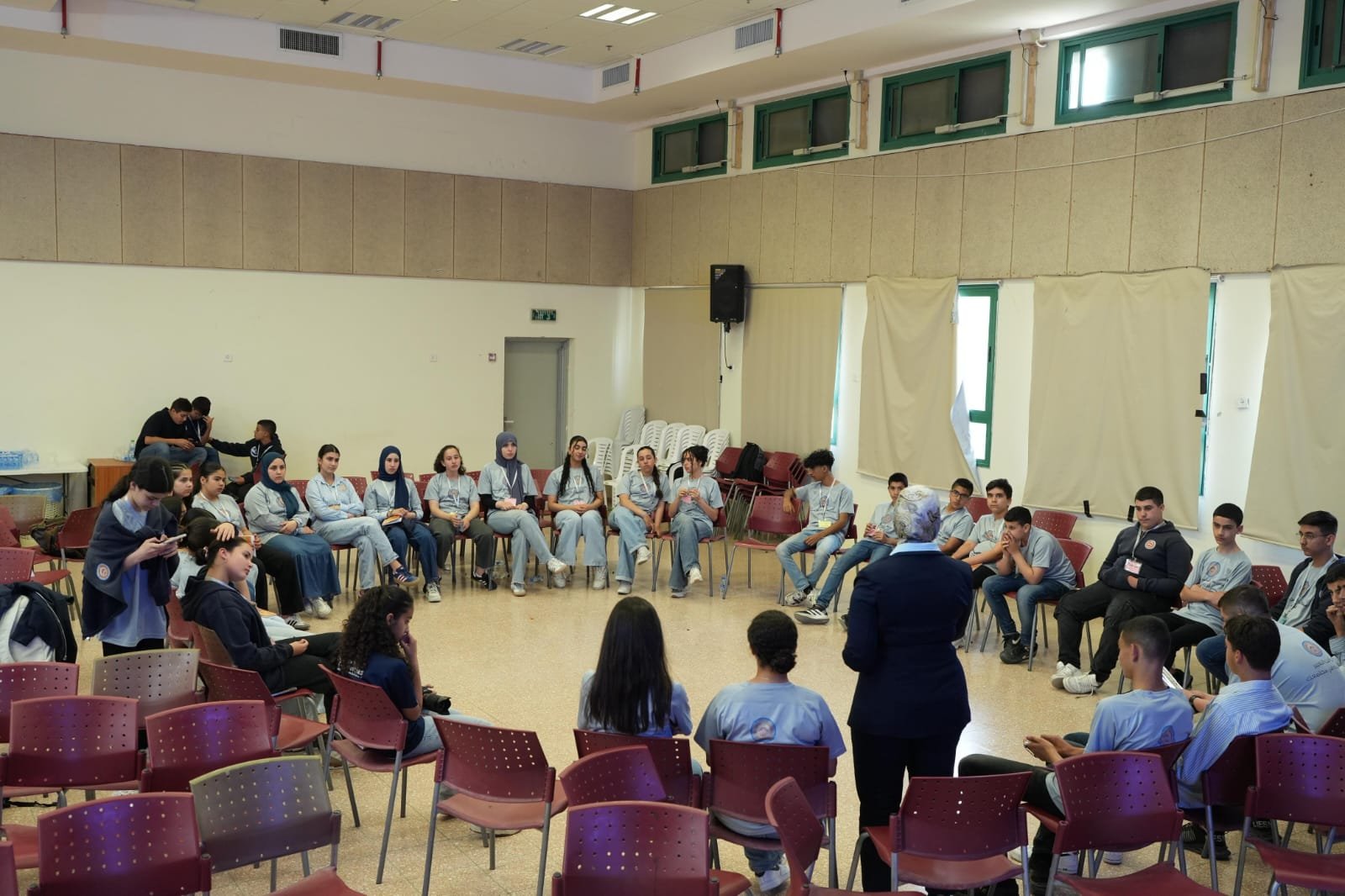 بلدية كفرقرع يوم دراسي تأهيلي لمجالس الطلاب المدرسية-11