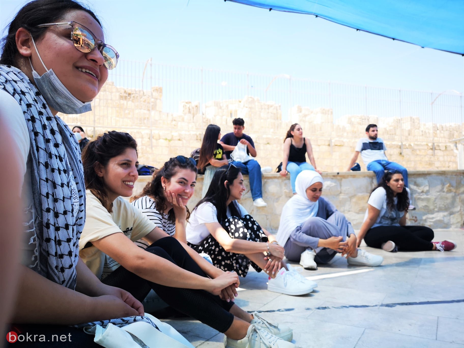 مجموعات مشروع "صناعة المكان" في جولة تعليمية ودراسة للحيّز الفلسطيني في القدس-7
