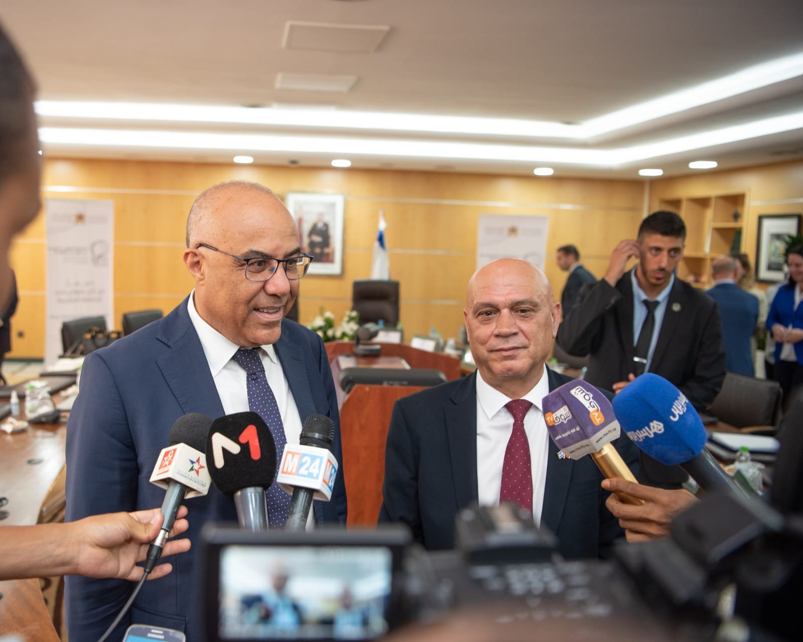 وزير الخارجية المغربي بوريطة يقبل دعوة الوزير فريج المشاركة في المؤتمر "سنتان على رفع المستوى التمثيلي"-3