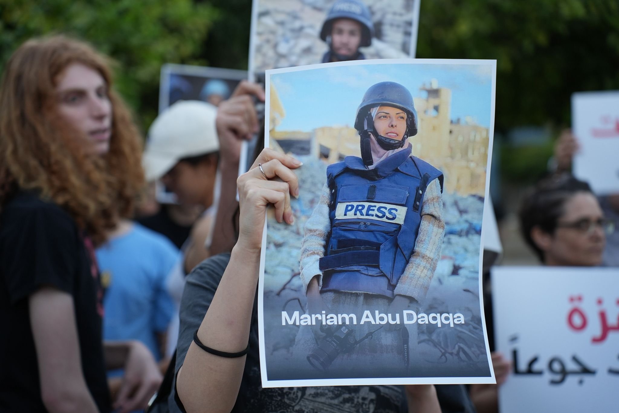 وقفة احتجاجية في حيفا رفضًا للإبادة- اعتقالات لناشطين-11