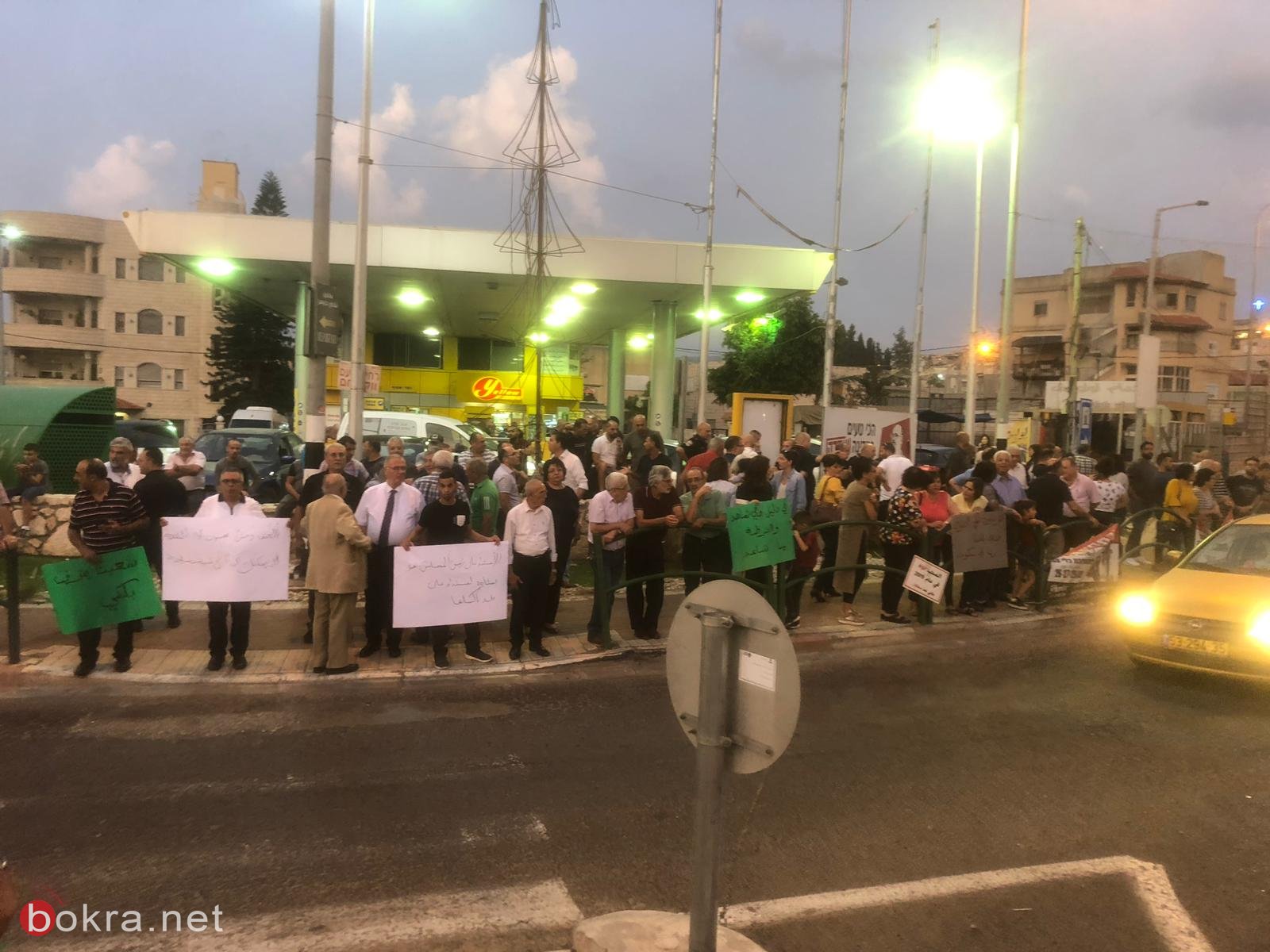 اهالي كفر ياسيف يتظاهرون ضد العنف وتضامن مع رئيس المجلس -10