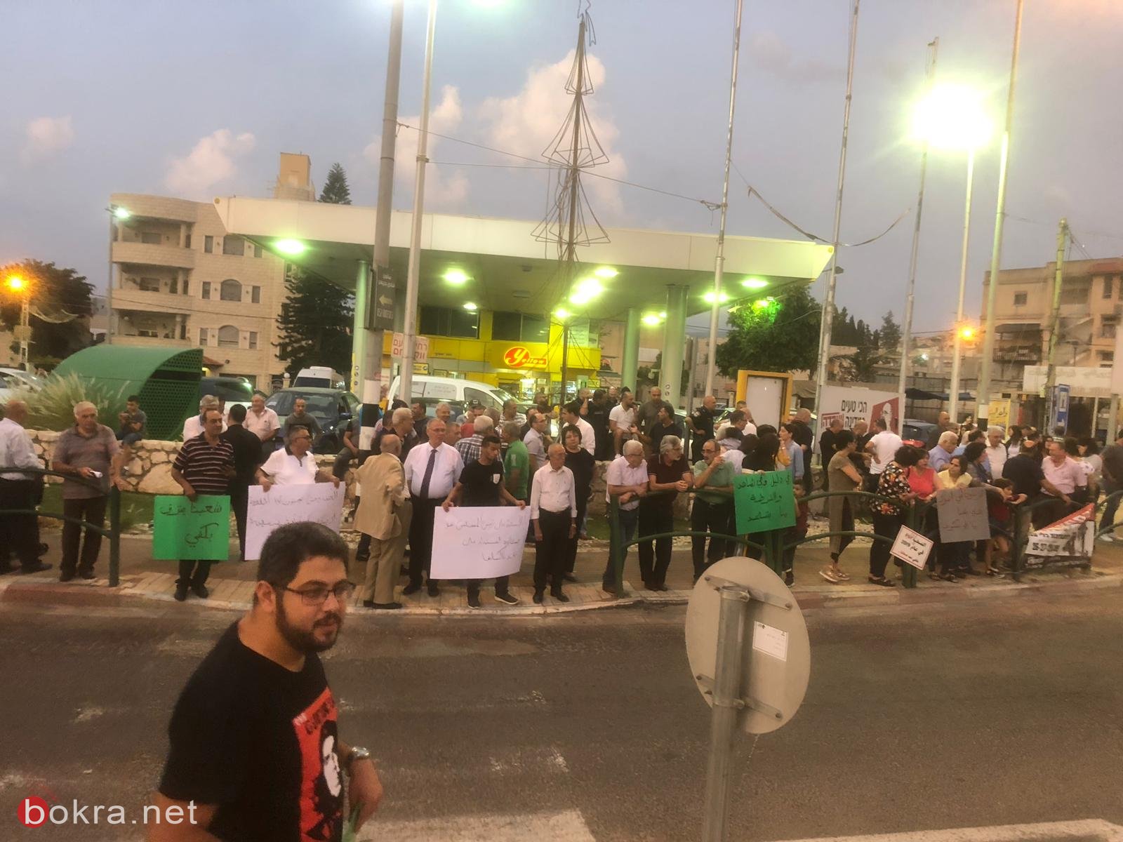 اهالي كفر ياسيف يتظاهرون ضد العنف وتضامن مع رئيس المجلس -13