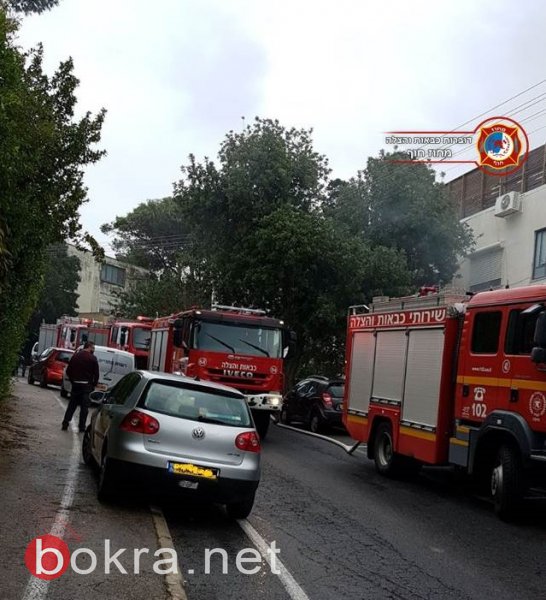 حيفا: حريق في شقة والعثور على جثة امرأة-1