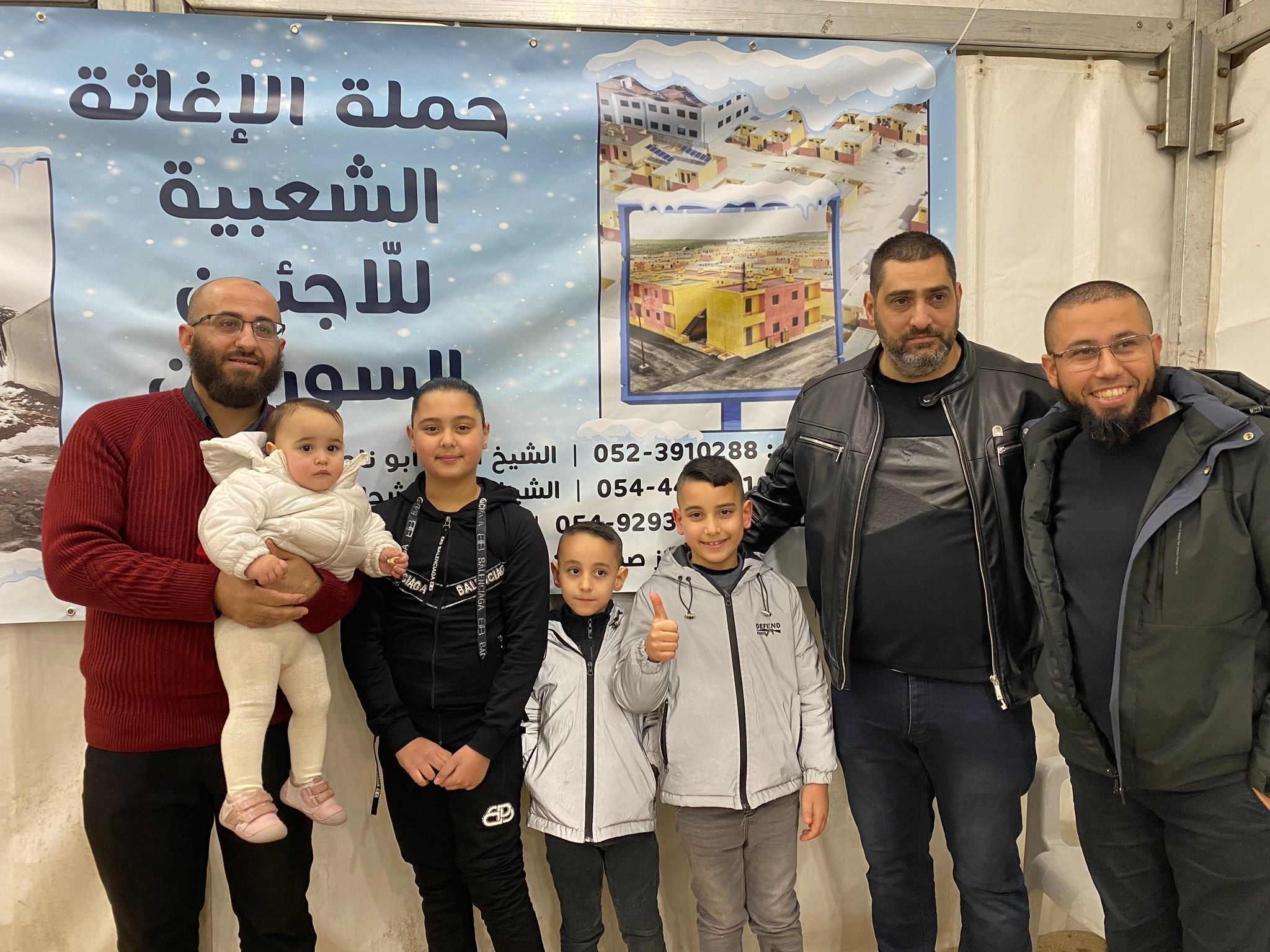 انطلاق الحملة الشعبية لاغاثة اللاجئين السوريين في الناصرة ويافة الناصرة-3