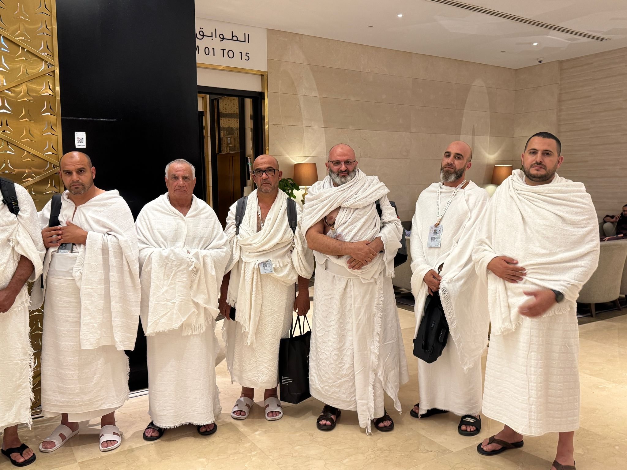 بالصور: حجاج من رهط، تل السبع، الناصرة، معاوية، عرابة وكفر مندا يصلون مكة المكرمة-10