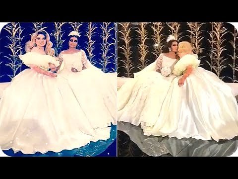 شاهد: فستان حليمة بولند في حفلة زفاف العنود الحربي يعرضها للنقد-2