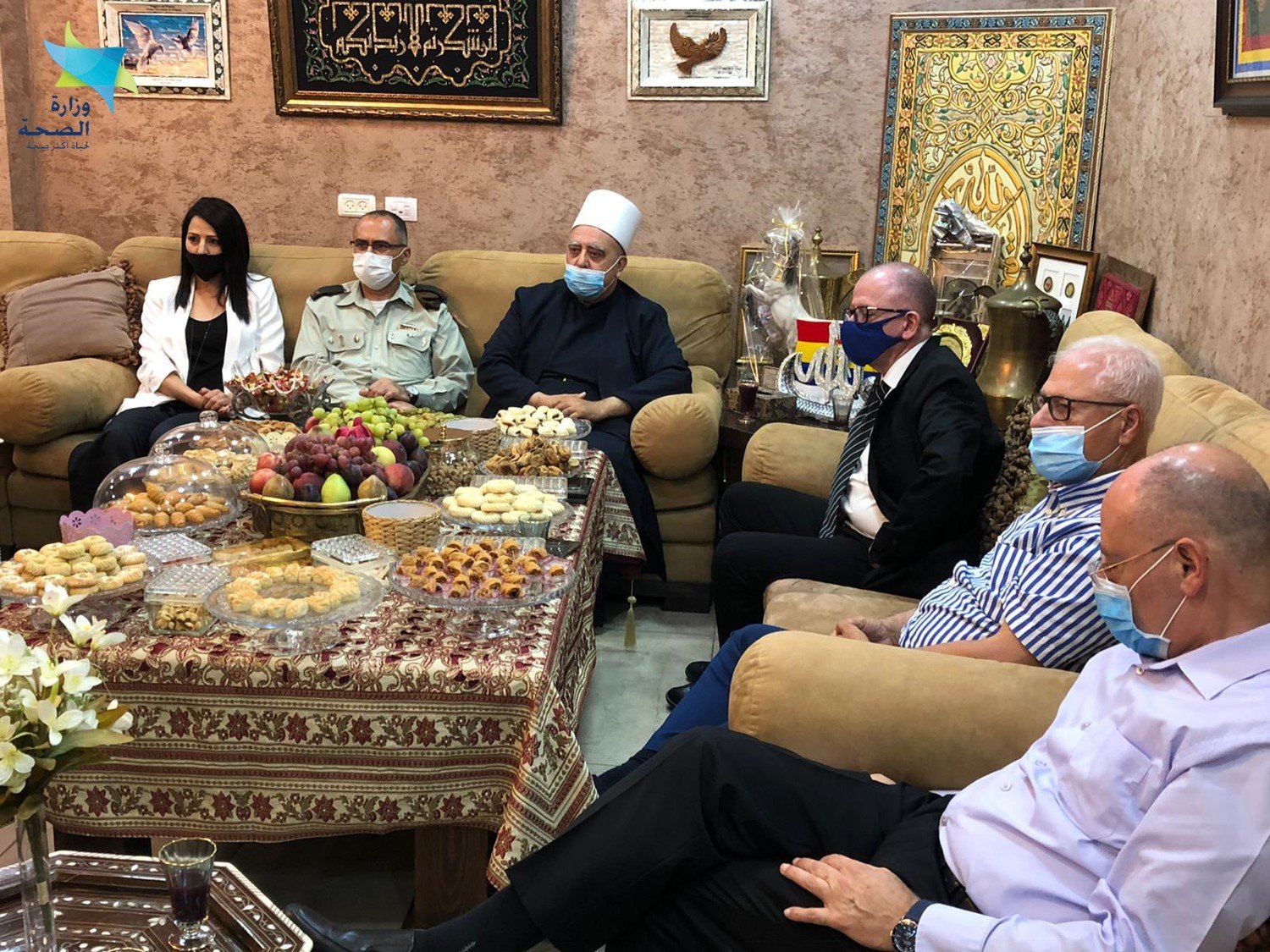 اللجنة الاستشارية في زيارة للشيخ موفق طريف: المسموح والممنوع في عيد الأضحى هذا العام-1