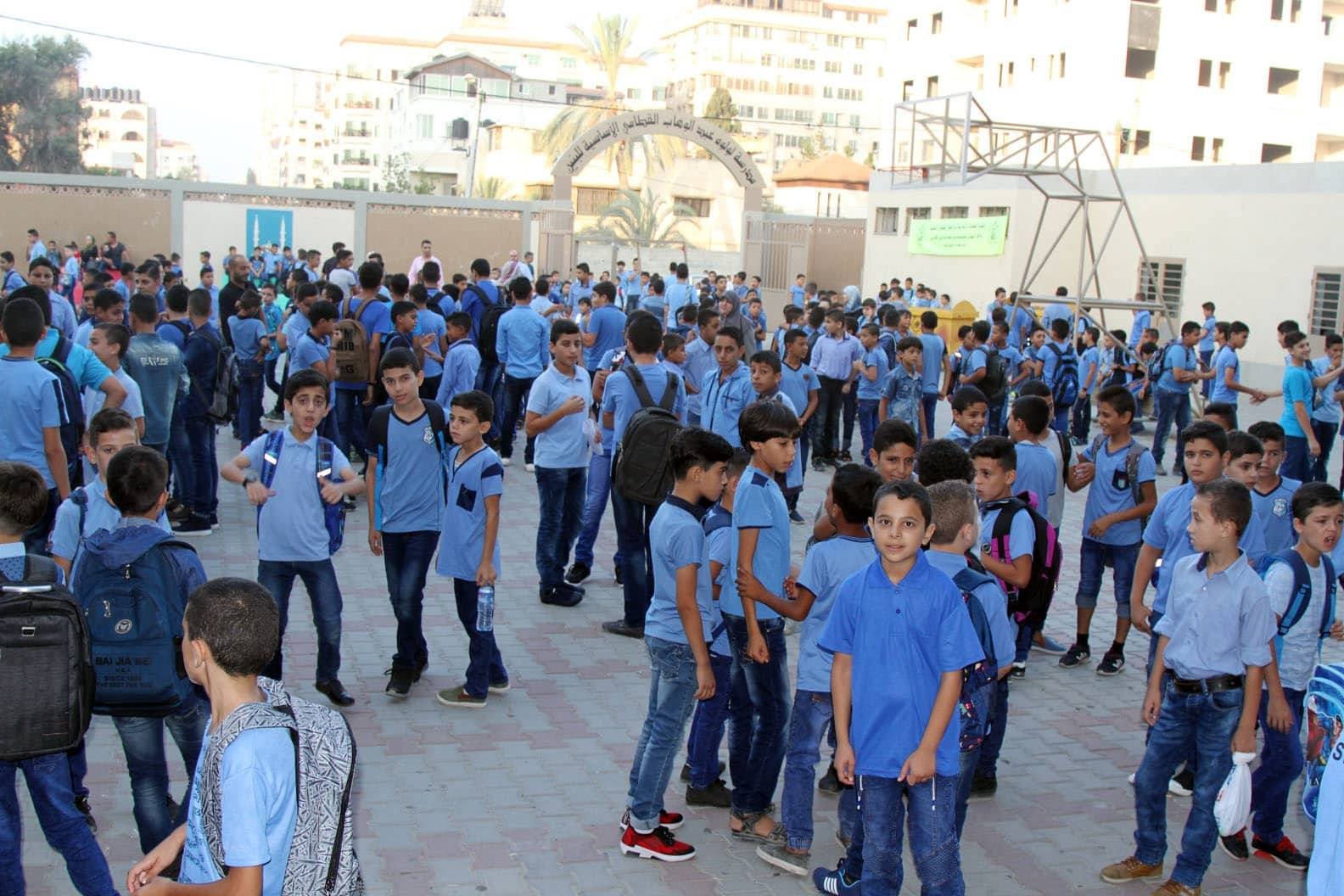 افتتاح العام الدراسي الجديد في كافة محافظات الضفة وغزة-5