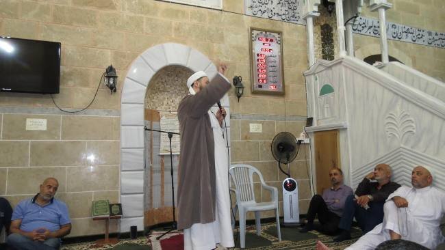 محاضرة قيمة في مسجد اللبابيدي لفضيلة الشيخ الدكتور محمد شاهر كبها‎-18