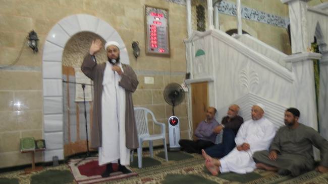 محاضرة قيمة في مسجد اللبابيدي لفضيلة الشيخ الدكتور محمد شاهر كبها‎-26