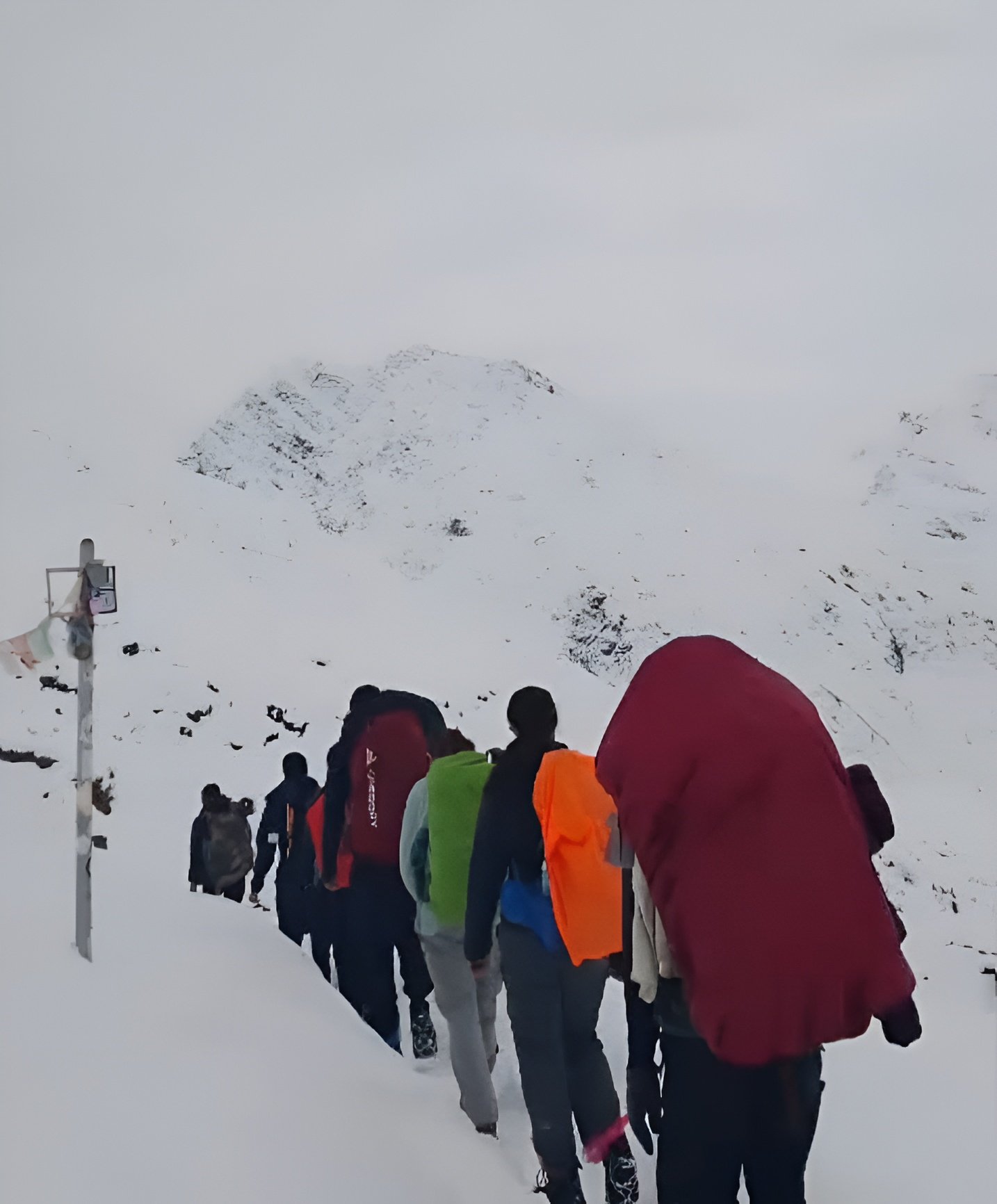 العمل على تخليص سائحين من بلادنا عالقين في عاصفة الثلوج في نيبال-3