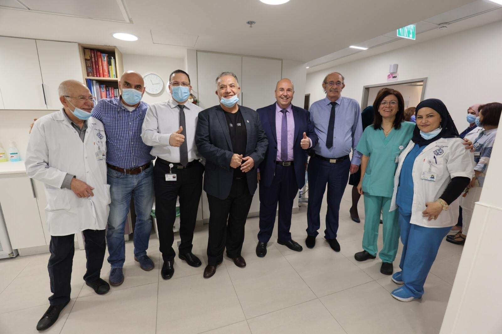 افتتاح أحدث غرف ولادة في مستشفى الناصرة-الإنجليزي-9