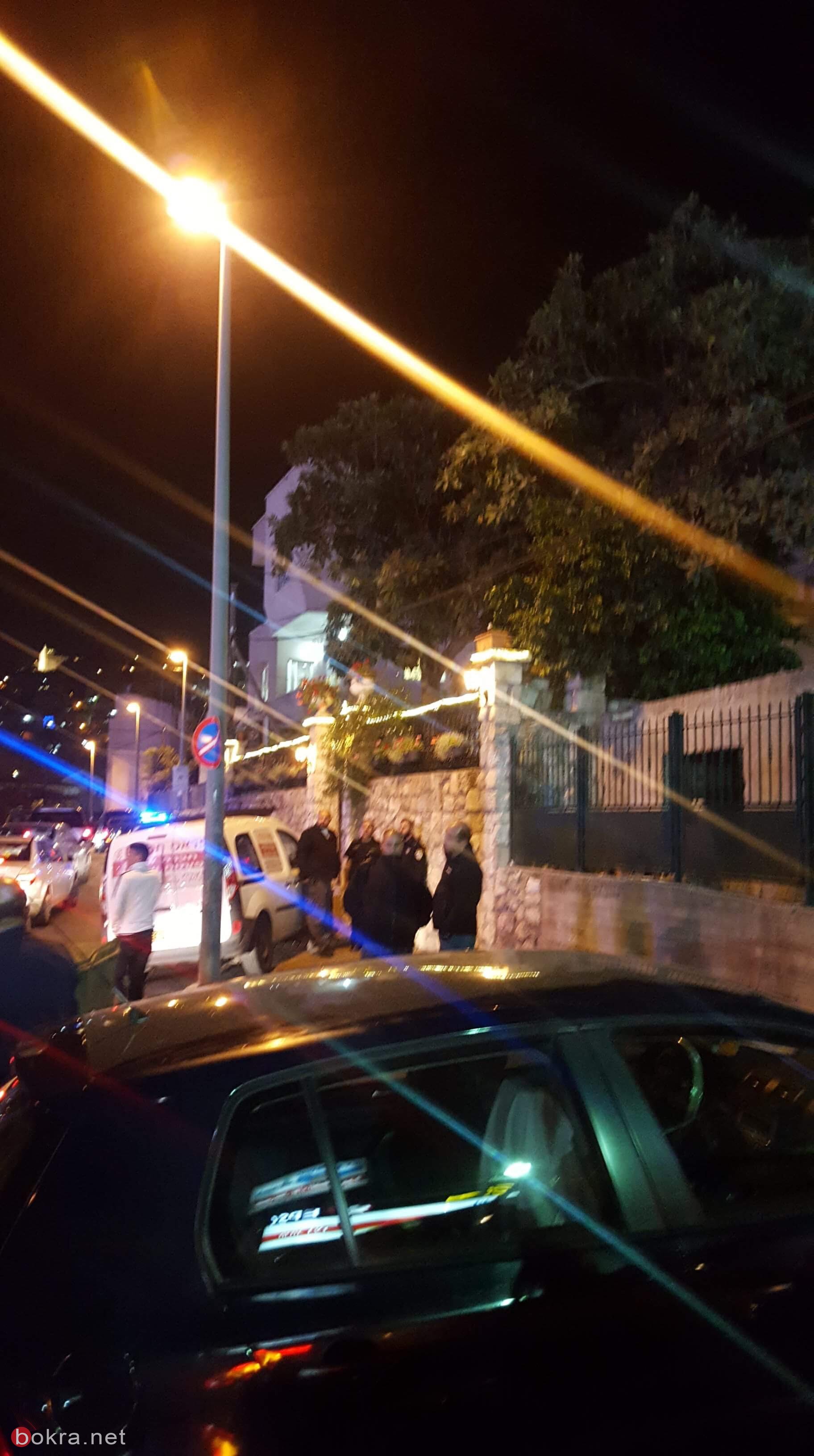 الشرطة  تحاول عرقلة رسم جدارية تضامنية مع تميمي في الناصرة‎-3
