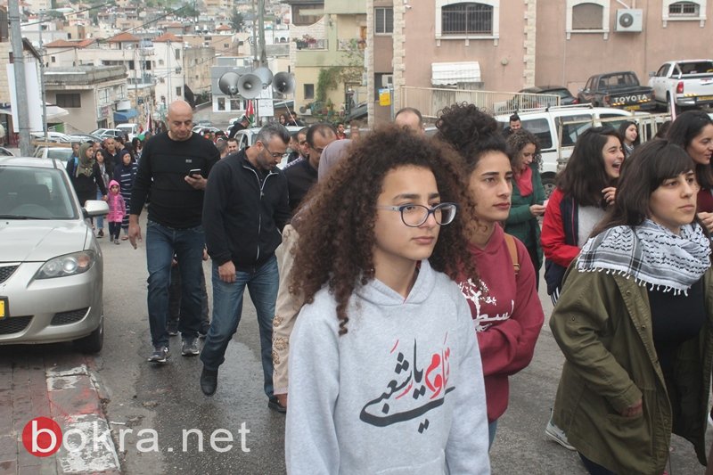 عرابة: بدء المهرجان الخطابي إحياءً ليوم الأرض وانتهاء المسيرة-73