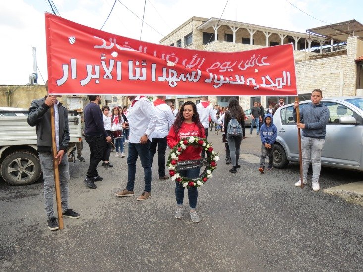 انتهاء مهرجان يوم الأرض الخالد، وبقي العلم السوري سيّد الحدث-125