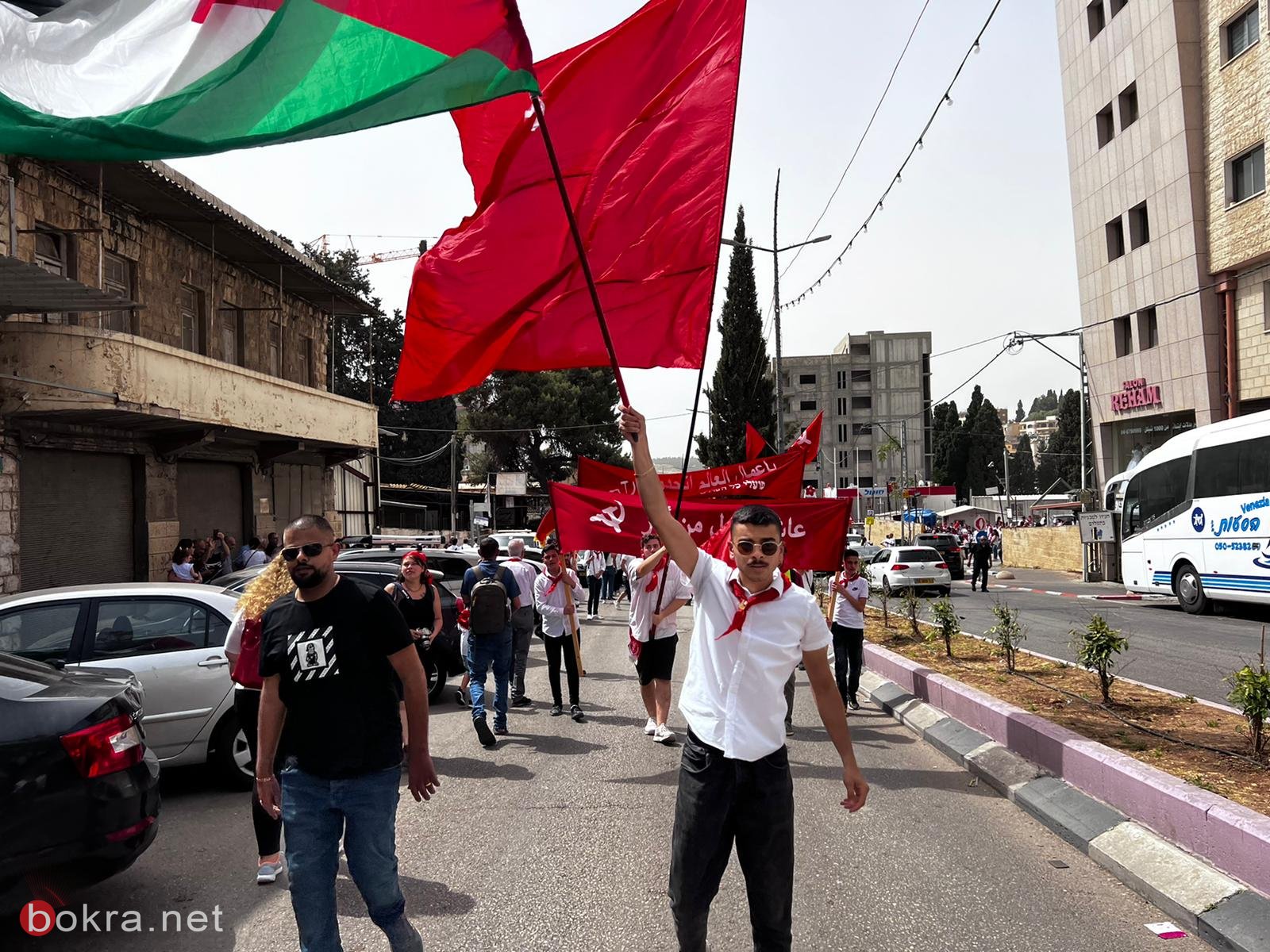 بمشاركة الآلاف.. انطلاق مسيرة الأول من أيار في الناصرة-5