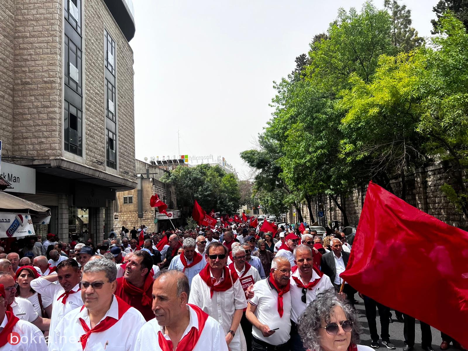 بمشاركة الآلاف.. انطلاق مسيرة الأول من أيار في الناصرة-6