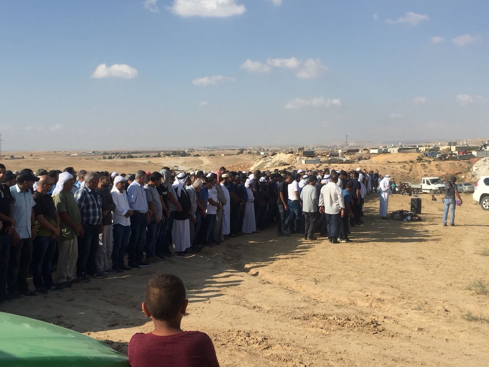 النقب: المئات يشيعون جثمان نايف ابو قويدر-2