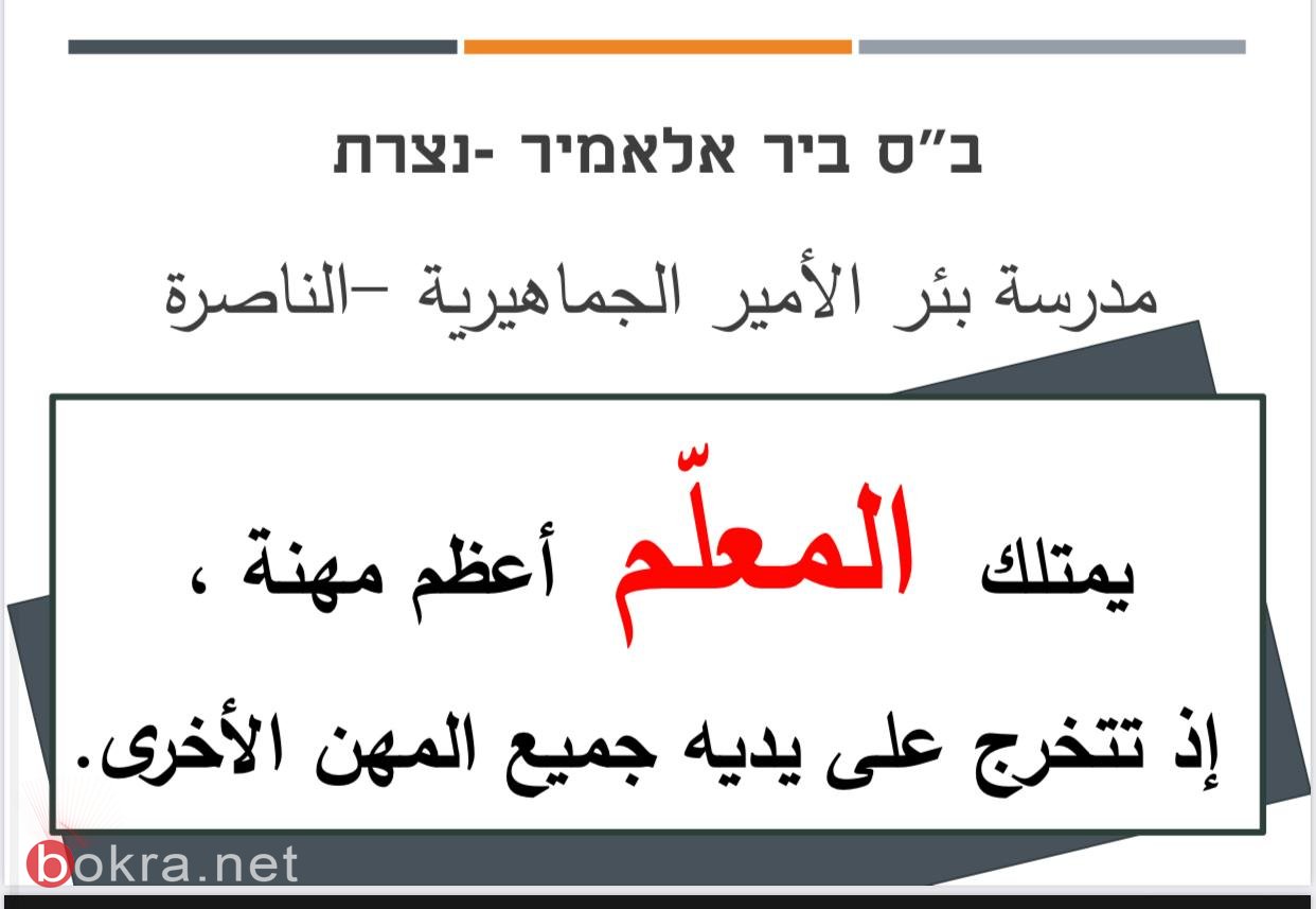 طاقم المدرسة الجماهيريّة بئر الأمير الناصرة وطاقم اكاديميّة الأمهات، يشاركون في المظاهرة في تل أبيب-6