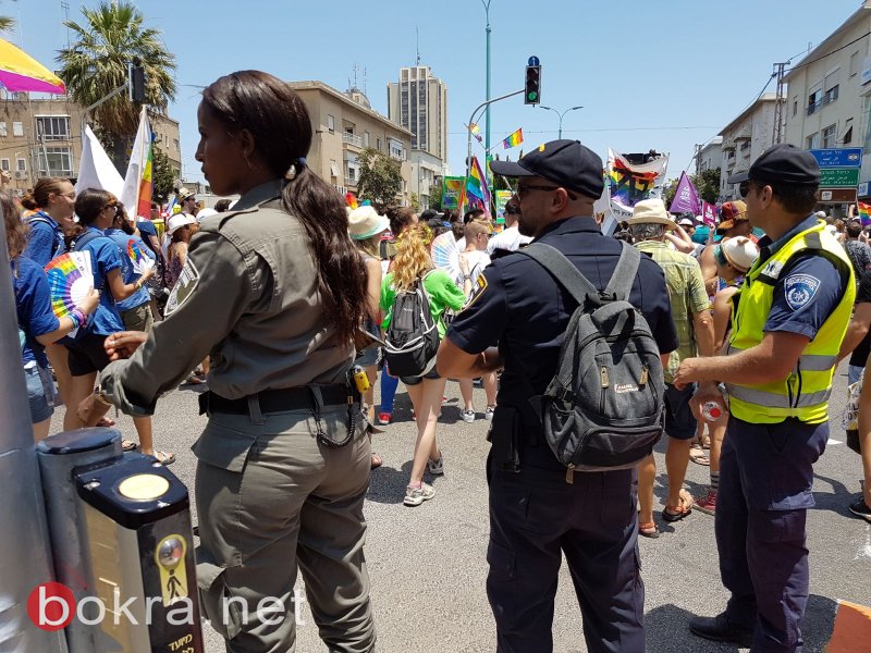 حيفا: قوات معززة من الشرطة للحفاظ على النظام خلال مسيرة مثليي الجنس-1