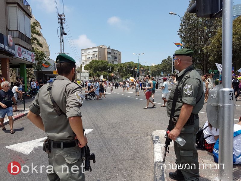 حيفا: قوات معززة من الشرطة للحفاظ على النظام خلال مسيرة مثليي الجنس-3