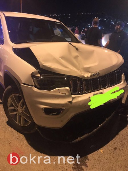 اصابات اثر حادث طرق قرب شرطة وادي عارة -5