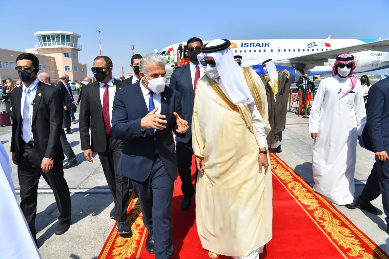 وصول وزير الخارجية الإسرائيلي إلى البحرين-2