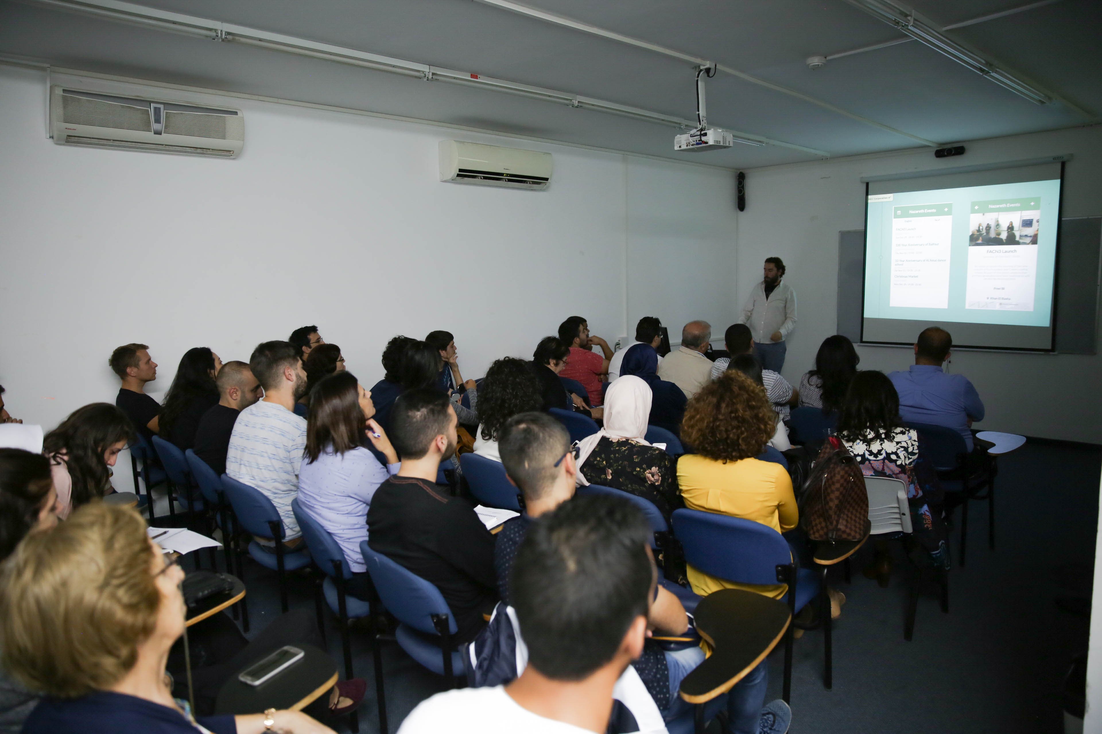 جمعية الناصرة: طلاب البرمجة يعرضون تطبيقات تكنولوجية لقطاع السياحة-0