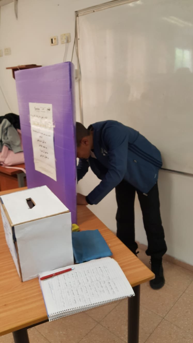 طلاب مدرسة أورط حلمي الشافعي – عكا ينتخبون رئيس مجلس جديد للعام الدراسي 2018-2019-3