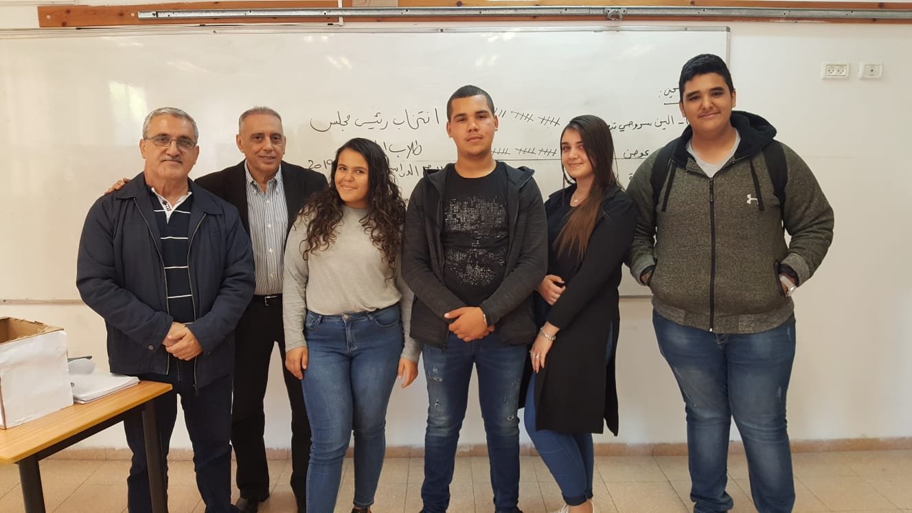 طلاب مدرسة أورط حلمي الشافعي – عكا ينتخبون رئيس مجلس جديد للعام الدراسي 2018-2019-8