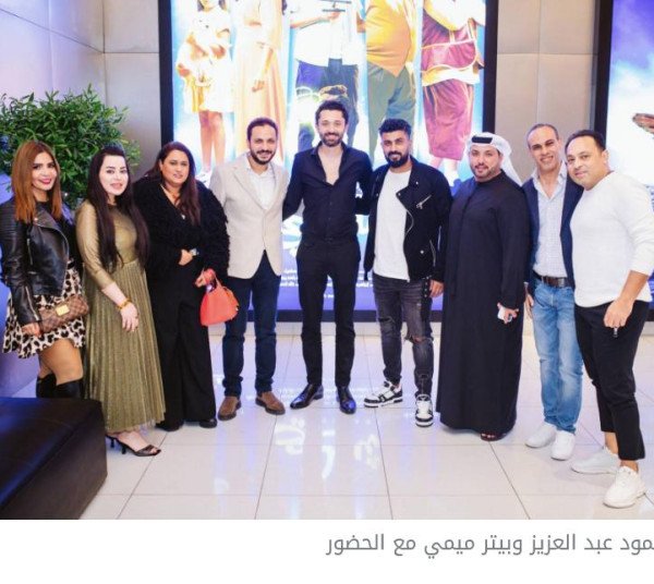 بالصور.. كريم محمود عبد العزيز وبيتر ميمي يحتفلان بالعرض الخاص لفيلم "شلبي" في دبي-1