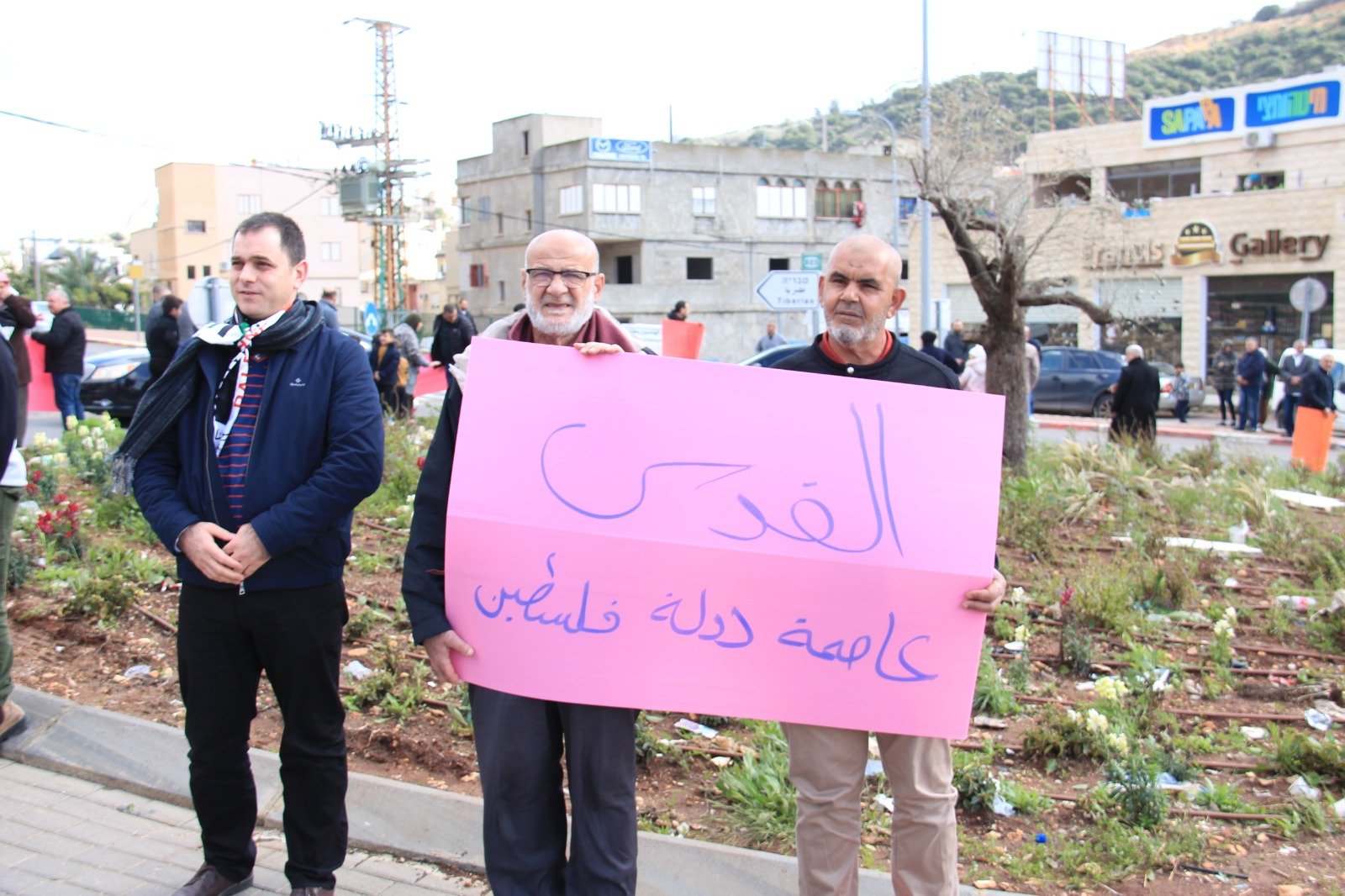 وقفات احتجاجية على صفقة القرن في دير حنا ودير الأسد-5
