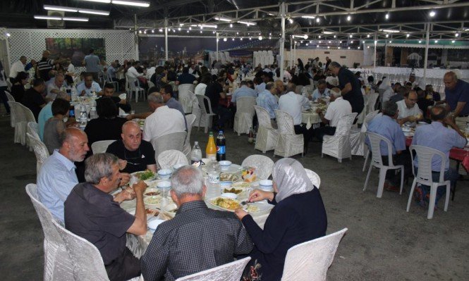 التجمع يُنظمُ مهرجانًا سياسيًّا نصرةً لغزّة وافطارًا لعوائل الأسرى‎-2