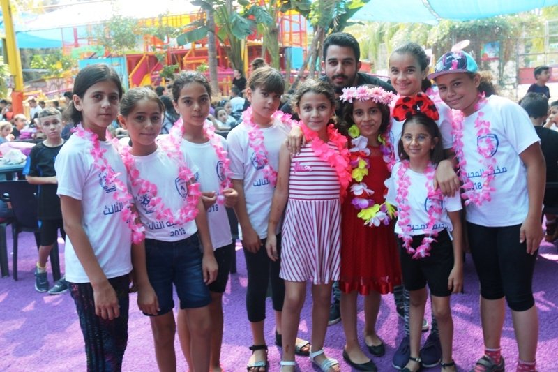 أطفال مخيم المحبة سخنين يزورون متنزه ومجمع الألعاب بلجان في حيفا-0