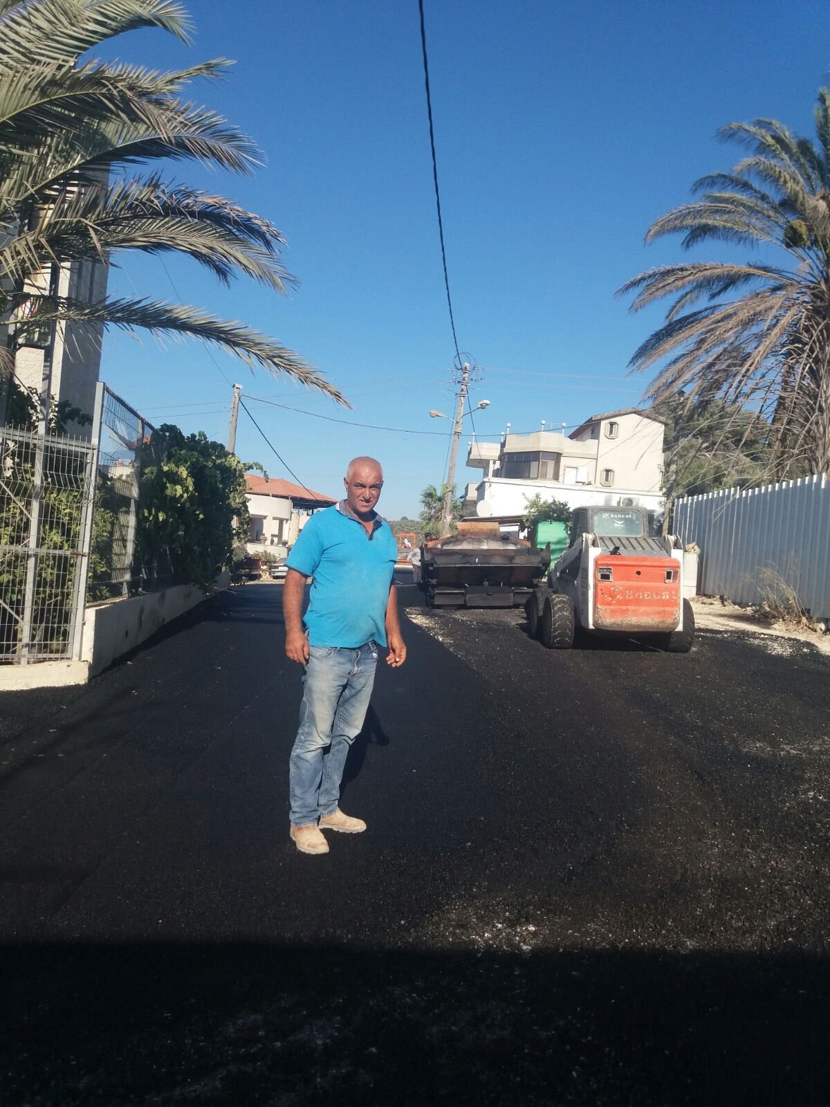 أعمال تعبيد شوارع بالدحي وتنظيف وصيانة بكل قرى بستان المرج قبيل العيد-6