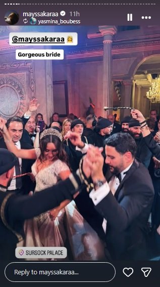 بعد زواجها مدنيّاً في الإمارات... فنانة لبنانيّة تزوّجت كنسيّاً وهذه هويّة عريسها الفنان العربيّ-0