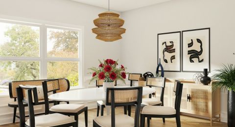طرق لتنسيق أثاث غرفة الطعام وجعل مساحتها مريحة وأنيقة