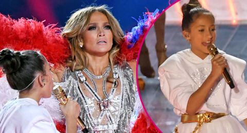 ابنة جينيفر لوبيز تخطف الأنظار من والدتها