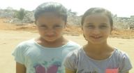 الطفلتان رشا وريما عساف بدون بيت