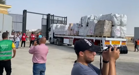 الولايات المتحدة ستتولى مسؤولية إدخال المساعدات إلى غزة بدلاً من إسرائيل