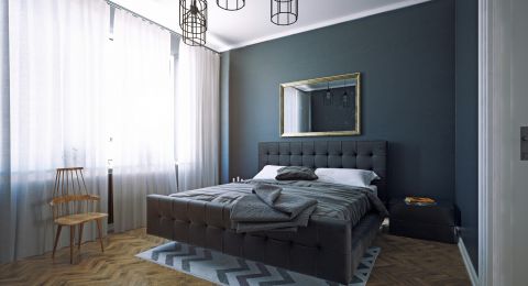 قواعد استخدام الألوان الداكنة في الديكور